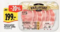 Albert Vepřová pečeně bez kosti - plátky nabídka