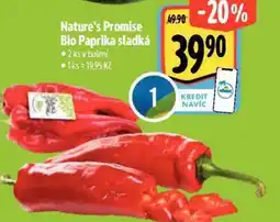 Albert Nature's Promise Bio Paprika sladká nabídka