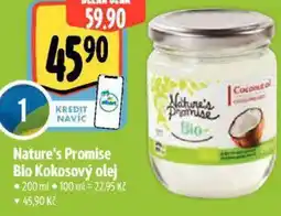 Albert Nature's Promise Bio Kokosový olej nabídka