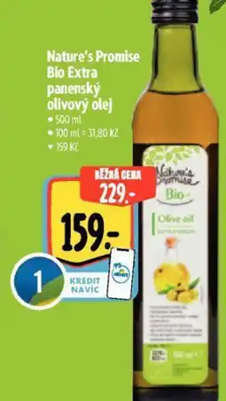 Albert Nature's Promise Bio Extra panenský olivový olej nabídka