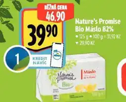 Albert Nature's Promise Bio Máslo 82% nabídka