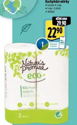 Albert Nature's Promise Kuchyňské utěrky nabídka