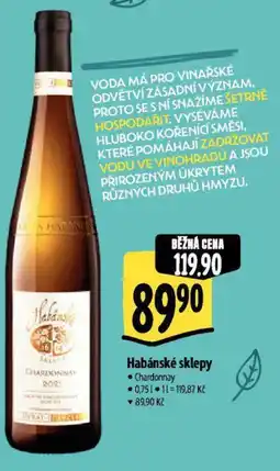 Albert Habánské sklepy nabídka