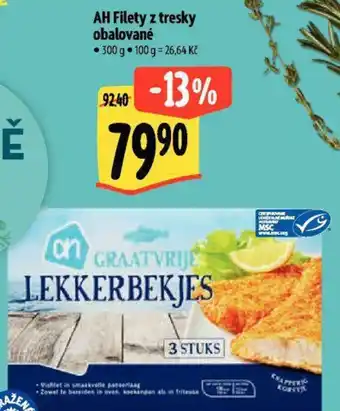 Albert AH Filety z tresky obalované nabídka