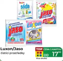 Tamda Foods Luxon/Jaso čistící prostředky nabídka