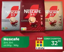 Tamda Foods Nescafe 2in1, 3in1 nabídka