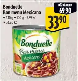 Albert Bonduelle Bon Menu Mexicana nabídka