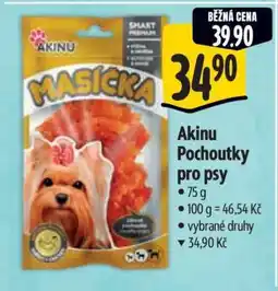Albert Akinu pochoutky pro psy nabídka