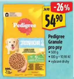 Albert Pedigree Granule pro psy nabídka