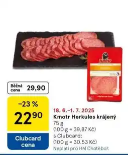 Tesco Kmotr Herkules krájený nabídka