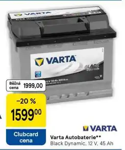 Tesco Varta Autobaterie nabídka