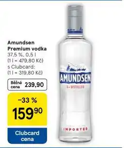 Tesco Amundsen Premium vodka nabídka