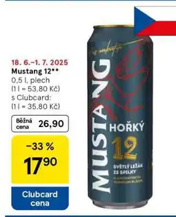 Tesco Mustang 12 nabídka
