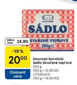 Tesco Gourmet Gornitzki Sádlo škvarkové vepřové nabídka