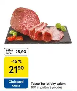 Tesco Tesco Turistický salám nabídka