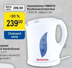 Tesco Hausmeister HM6410 Rychlovarná konvice nabídka