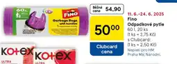 Tesco FINO Odpadkové pytle nabídka