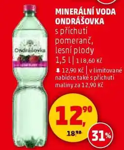 Penny Market MINERÁLNÍ VODA ONDRÁŠOVKA nabídka