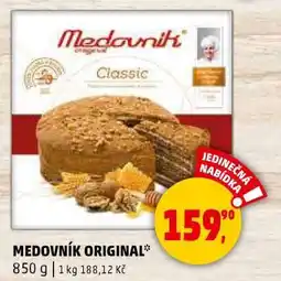 Penny Market MEDOVNÍK ORIGINAL nabídka