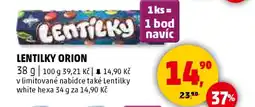 Penny Market LENTILKY ORION nabídka