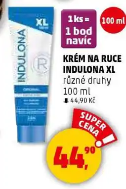 Penny Market KRÉM NA RUCE INDULONA XL nabídka