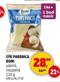 Penny Market SÝR PARENICA BONI nabídka
