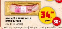 Penny Market ANGLICKÁ SLANINA V CELKU ŘEZNÍKŮV TALÍŘ nabídka