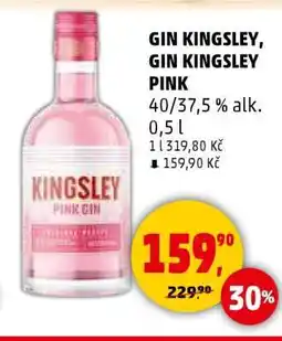 Penny Market GIN KINGSLEY, GIN KINGSLEY PINK nabídka