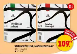 Penny Market Veltlínské zelené, Modrý Portugal nabídka