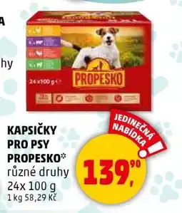 Penny Market KAPSIČKY PRO PSY PROPESKO nabídka