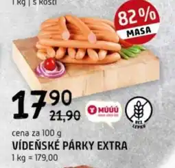 Terno Vídeňské párky extra nabídka