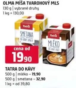 Terno Tatra do kávy nabídka