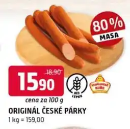 Terno Originál české párky nabídka