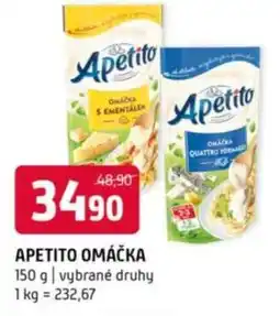 Terno Apetito Omáčka nabídka