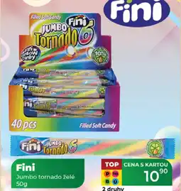 Tamda Foods Fini Jumbo tornado želé nabídka