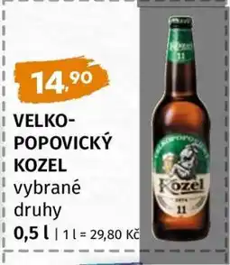 Terno VELKOPOPOVICKÝ Kozel vybrané druhy nabídka