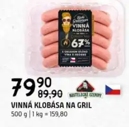 Terno VINNÁ KLOBÁSA NA GRIL nabídka