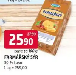 Terno Farmářský sýr nabídka