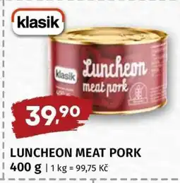 Terno Luncheon meat pork nabídka