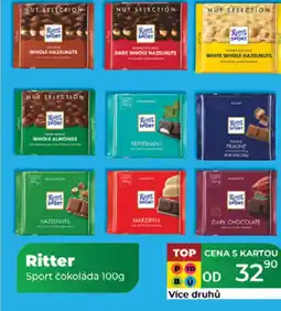 Tamda Foods Ritter Sport čokoláda nabídka