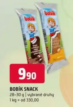Terno Bobík snack nabídka