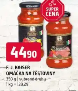 Terno F. J. Kaiser omáčka na těstoviny nabídka
