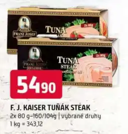 Terno F.J.KAISER Tuňák steak nabídka