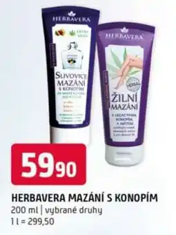 Terno HERBAVERA MAZÁNÍ S KONOPÍM nabídka