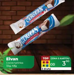 Tamda Foods Elvan Cocos tyčinka nabídka