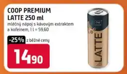 Terno COOP PREMIUM LATTE 250 ml nabídka
