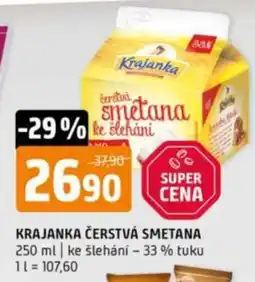 Terno Krajanka čerstvá smetana nabídka
