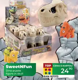 Tamda Foods SweetNFun Dino puzzle figure in skull nabídka