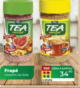 Tamda Foods Frapé instantní čaj nabídka