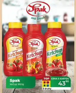Tamda Foods Spak kečup nabídka